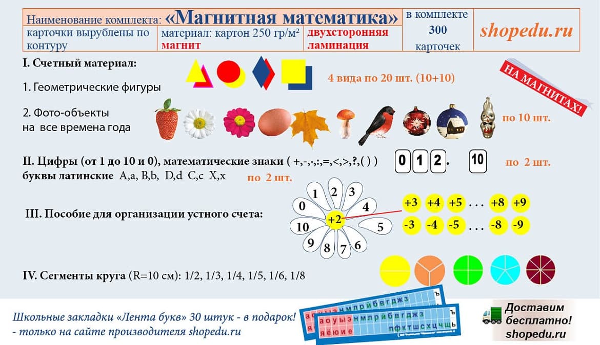 Магнитная математика