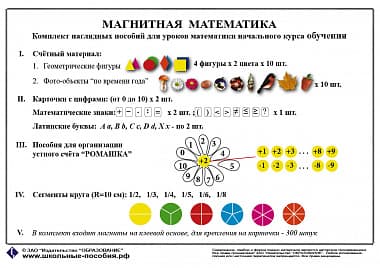 МАГНИТНАЯ МАТЕМАТИКА Издательство ОБРАЗОВАНИЕ