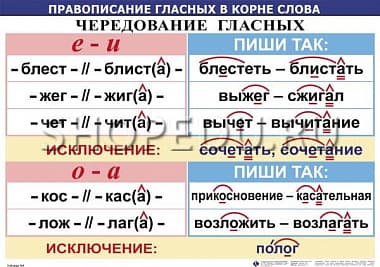 Правописание гласных в корне слова Издательство ОБРАЗОВАНИЕ